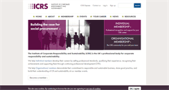 Desktop Screenshot of icrs.info